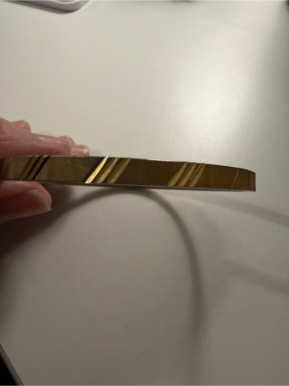 Monet Vintage Gold-Tone Twisted Stripe Headband